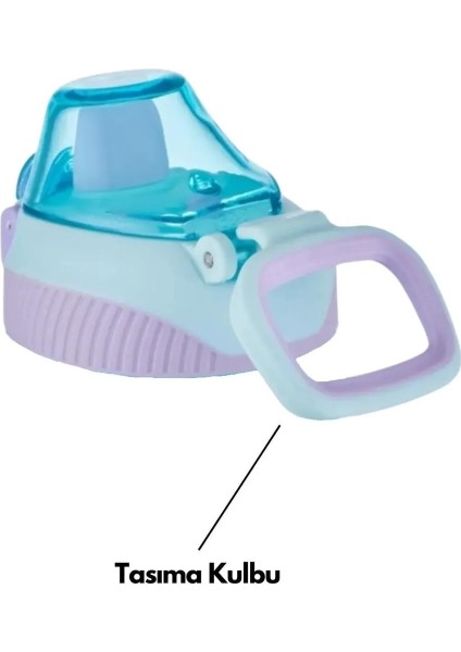 500ML Silikon Pipetli Çocuk Su Matarası fiyatları