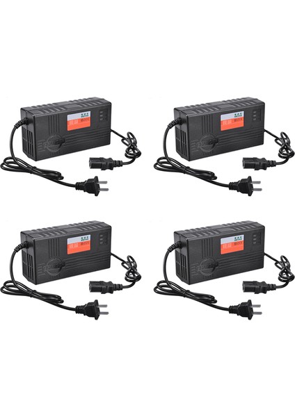 4x 60 V 20AH Motosiklet Pil Şarj Cihazı 6 LED Ekran Scooter Tekerleği Kurşun Asit Akü Elektrikli Bisiklet Aksesuarları (Yurt Dışından)