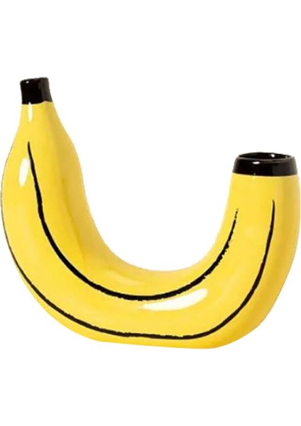 Basit Muz Vazo Çiçek Aranjmanı Oturma Odası Yemek Odası Dekorasyon Süsler Reçine Artefakt Ekici Çerçeve ile (Yurt Dışından)