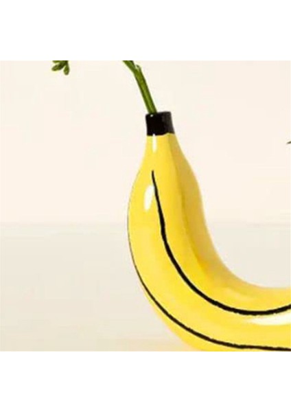 Basit Muz Vazo Çiçek Aranjmanı Oturma Odası Yemek Odası Dekorasyon Süsler Reçine Artefakt Ekici Çerçeve ile (Yurt Dışından) fiyatları