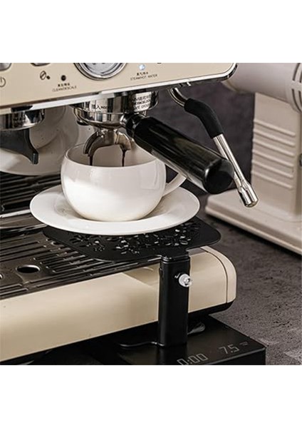Kahve Makinesi Elektronik Terazi Braketi, Ekstraksiyon ve Tartım Ayarlı Braket, Kahve Tartım Sehpası (Siyah 2) (Yurt Dışından) fiyatları