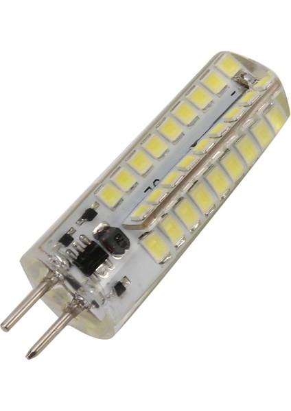 8x 6.5W Gy6.35 LED Ampuller 72 2835 Smd LED 320LM 50W Halojen Lambalar Eşdeğer Kısılabilir Saf Beyaz 6000K 360 Derece Işın (Yurt Dışından)