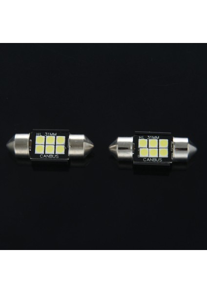 4x Son Derece Parlak 400 Lümen 3020 Yonga Seti Canbus Hata Ücretsiz Araba 31MM Festoon DE3175 6428 Beyaz Için LED Ampuller (Yurt Dışından)
