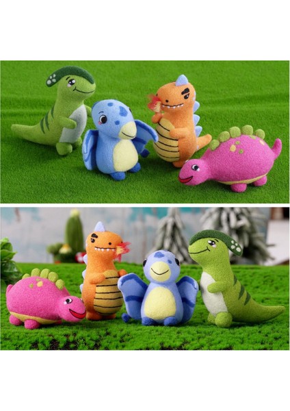 Yeni Başlayanlar Için Bebek Dinozor Iğne Keçe Kitleri, Iğne Keçe Seti, Keçe Iğneleri, Köpük Ped, Keçe Kumaş, Talimat (Yurt Dışından) modelleri