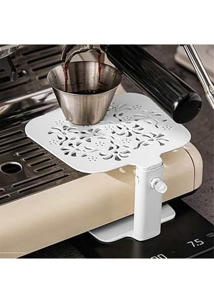 Kahve Makinesi Elektronik Terazi Braketi, Ekstraksiyon ve Tartım Ayarlı Braket, Kahve Tartım Sehpası (Beyaz 2) (Yurt Dışından) fırsatları