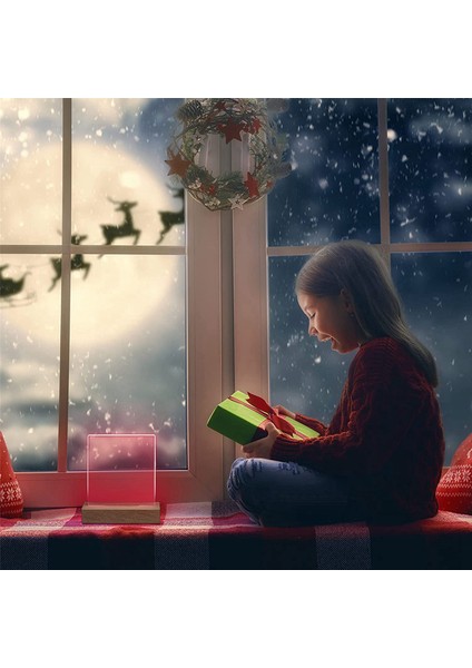 5x Ahşap Dikdörtgen Işık Tabanı, Ahşap LED Ekran Tabanı Kaide Işık Lamba Standı Akrilik, Kristal, Gece Lambası, Reçine Sanat (Yurt Dışından) fiyatları