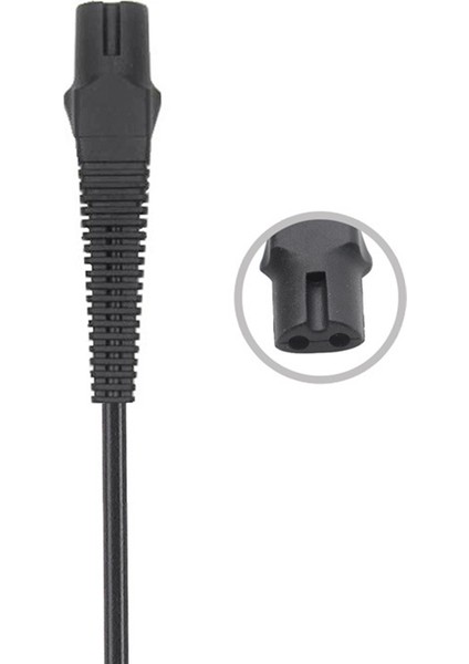 12 V Güç Kaynağı Şarj Kablosu Yedek Elektrikli Tıraş Makinesi Jilet Şarj Cihazı Braun Sakal Düzeltici Serisi Z20 Z30 Z4 Modelleri 380 4775 190 360 1775 5416-US Tak (Yurt Dışından)
