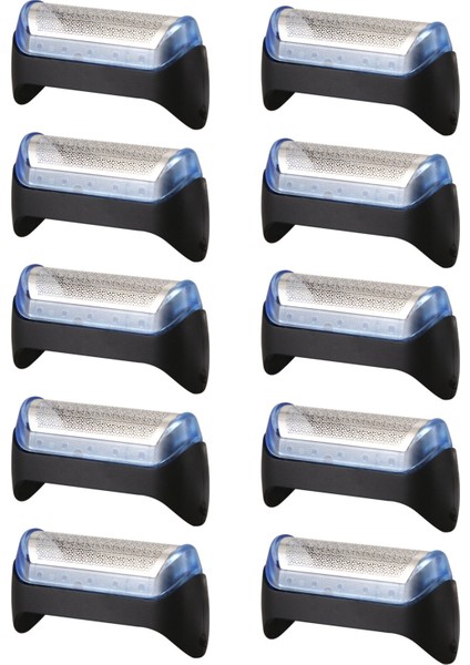 Braun 10B/20B/20S Için 10X Tıraş Makinesi/tıraş Makinesi Folyo ve Kesici Bıçak Değiştirme, Tıraş Makinesi Yedek Folyo + Kesici Bıçak (Yurt Dışından)