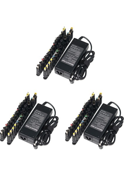 Dizüstü Bilgisayar Için 3x 19V 4.74A 90W Evrensel Güç Adaptörü Şarj Cihazı 18.5V 19.5V 20V (Yurt Dışından)