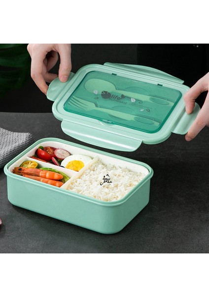 Yetişkin Çocuklar Için Öğle Yemeği Kutusu, 1400ML Öğle Yemeği Kutusu Konteyneri Bento Kutuları, Ankastre Gereç Setli, Sızdırmaz(Pembe) (Yurt Dışından) fiyatları