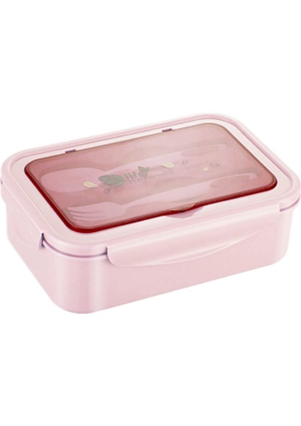Yetişkin Çocuklar Için Öğle Yemeği Kutusu, 1400ML Öğle Yemeği Kutusu Konteyneri Bento Kutuları, Ankastre Gereç Setli, Sızdırmaz(Pembe) (Yurt Dışından) indirimleri