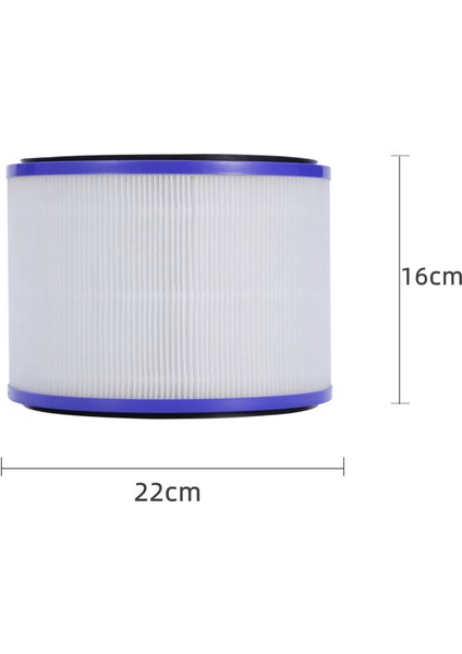 Dyson Pure Sıcak + Soğuk Bağlantı Için 4 Paket Yedek Hepa Filtre HP00 HP01 HP02 HP03 DP01 Hepa Hava Temizleme Filtresi (Yurt Dışından)