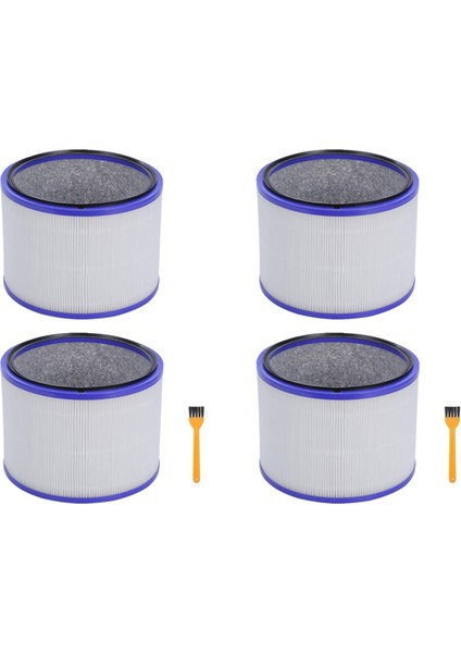 Dyson Pure Sıcak + Soğuk Bağlantı Için 4 Paket Yedek Hepa Filtre HP00 HP01 HP02 HP03 DP01 Hepa Hava Temizleme Filtresi (Yurt Dışından)