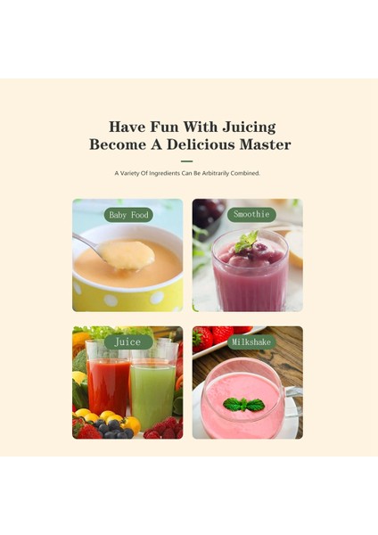 500ML Taşınabilir Meyve Sıkacağı Blender Elektrikli Meyve Sıkacağı USB Şarj Edilebilir Seyahat Mikserler Smoothie Blender Makinesi-Yeşil (Yurt Dışından)