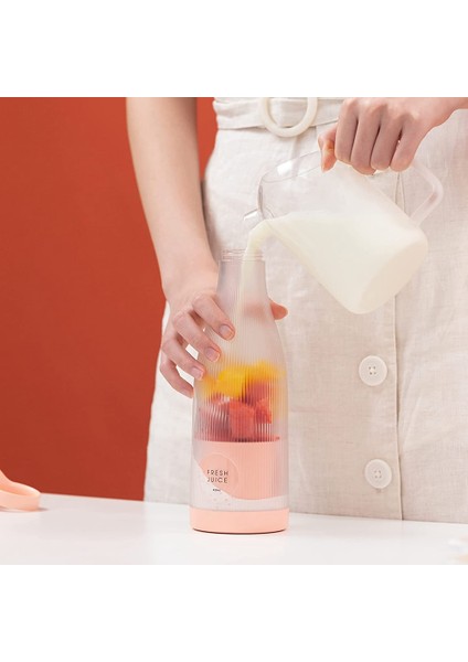 Taşınabilir Blender, Shake ve Smoothie'ler Için Küçük Blender, Manyetik USB Şarj Edilebilir B ile Kişisel Seyahat Boyutunda Blender (Yurt Dışından) indirimleri