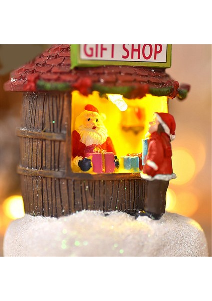 Ev Gece Lambası Noel Süsleri Noel Dekorasyonu Masa Dekoru Güzel Masa Lambası Başucu Lambası C (Yurt Dışından)