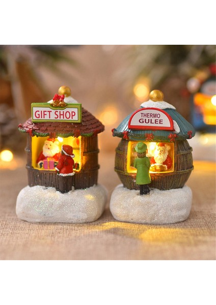 Ev Gece Lambası Noel Süsleri Noel Dekorasyonu Masa Dekoru Güzel Masa Lambası Başucu Lambası C (Yurt Dışından)