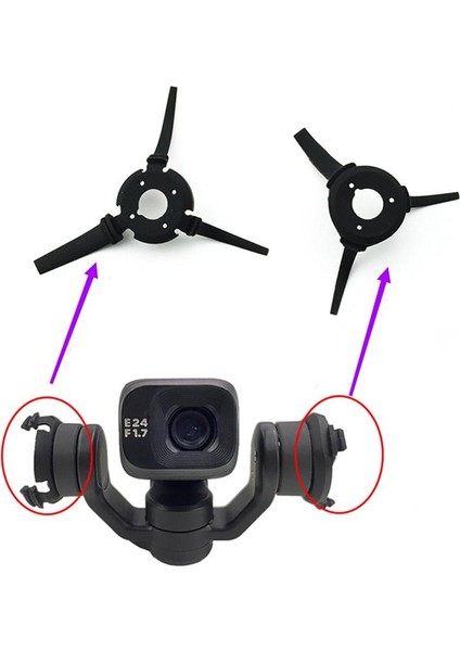 Mini 3 Pro Için Gimbal Yan Kesilmemiş Kauçuk Amortisörler Sol ve Sağ Sönümleme Yastık Amortisör Topu Yedek Parça (Yurt Dışından) modelleri