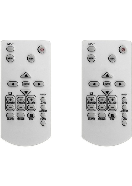 2x Xj-V1, Xj-V2 Için YT-150 Projektör Uzaktan Kumandasını Değiştirin (Yurt Dışından)