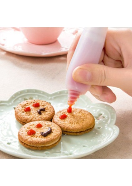 4 Adet Tatlı Dekorasyon Kalemi Silikon Gıda Yazma Kalemi Krem Enjeksiyon Aracı Kek Pişirme Dekorasyon Aracı (Yurt Dışından) modelleri