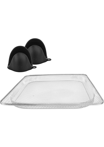 Hava Fritöz Fırın Sepeti Hava Fritöz Sepeti Raf Yıkanabilir Kurutucu Raf Çıkarılabilir Fırın Örgü Sepeti Ninja Foodi SP100 (Yurt Dışından)
