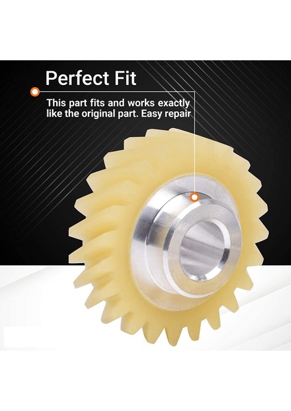 W10112253 Whirlpool ve Kitchenaid Mikserler Için Mikser Sonsuz Dişli Yedek Parça Değiştirilir 4162897 4169830 AP4295669 5 Paket (Yurt Dışından)