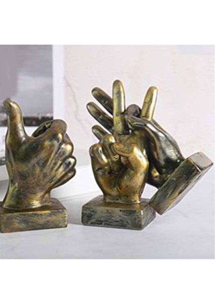 El Parmak Hareketi Masası Heykelleri Parmaklar Heykel Yaratıcılar Ev Yatak Odası Dolabı Raf Dekorasyon 8X17 cm (Yurt Dışından) fırsatları