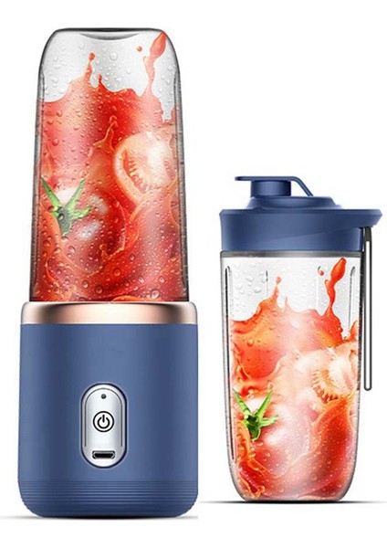 6 Bıçaklı Taşınabilir Meyve Sıkacağı Bardağı Sıkacağı Meyve Fincan Otomatik Küçük Elektrikli Meyve Sıkacağı Smoothie Blenderı Mutfak Robotu, Bir (Yurt Dışından)
