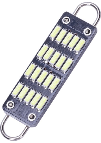 Ampul 44MM Parlak Beyaz Festoon LED Ampul, 20 Smd Sert Döngü 1.73 Inç Iç Kubbe Haritası LED Işıklar 561 567 564, 8'li Paket (Yurt Dışından)