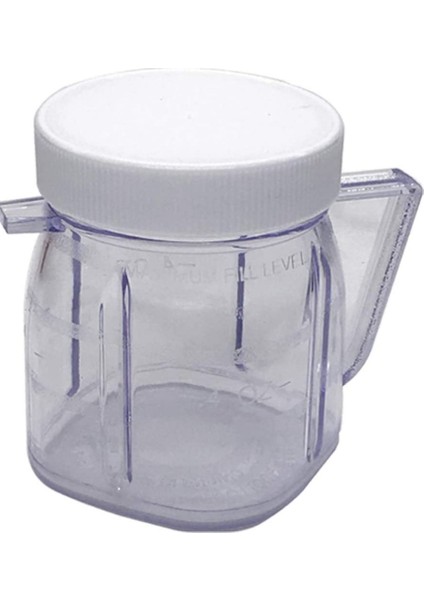 Oster Blender Yedek Parçaları Için, 4937 Mini Osterizer Blender Kavanoz Aksesuarı, Kapaklı Bardak Mini Plastik Kavanoz (1 Paket) (Yurt Dışından)