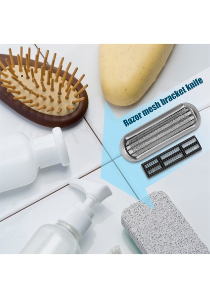 Yedek Tıraş Makinesi Folyosu ve Kesici Braun Cruzer 5s P40 P50 P60 P70 P80 P90 M30 M60 M90 550 555 570 575 5604 5607 (Yurt Dışından)
