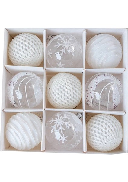 3x Noel Topu Baubles Büyük Ağaç Süslemeleri Topları Noel Partisi Asılı Süsler Yeni Yıl-B Için Noel Süslemeleri (Yurt Dışından) indirimleri
