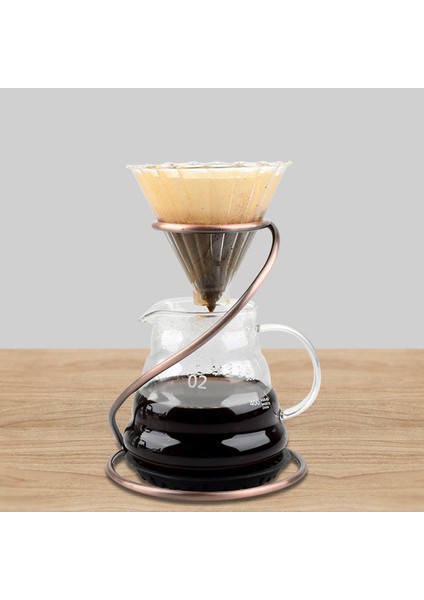 V60 Için Kahve Spiral Tutucu Destekli Kahve Bulutu Paylaşım Potu Kahve El Delme Aleti, Bronz (Yurt Dışından) modelleri