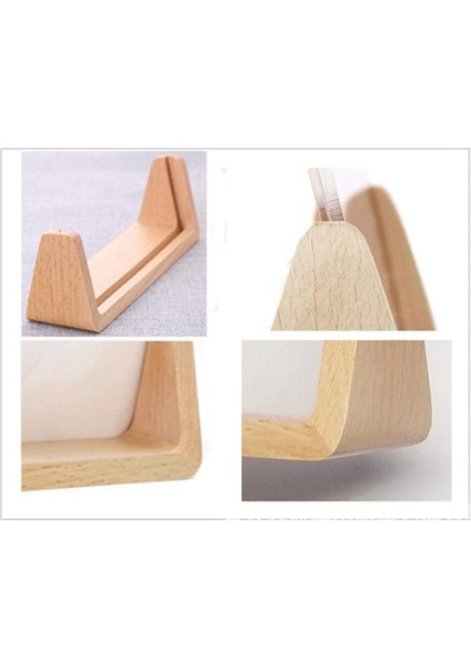 2x U-Şekilli Akrilik Fotoğraf Çerçevesi Yaratıcı Masif Ahşap Ev Masası Dekorasyonu Ofis/yatak Odası/oturma Odası/cafe-5 Inç (Yurt Dışından) fiyatları