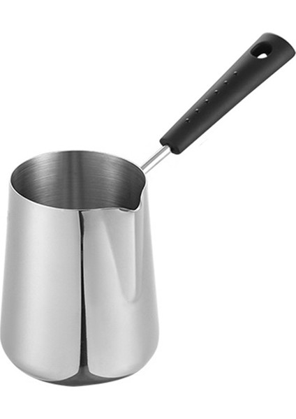 600ML Süt Tereyağı Isıtıcı Pot, Türk Cezvesi, Çay Için Emzikli Paslanmaz Çelik Soba Üstü Eritme Potası, Isıtma (Yurt Dışından)