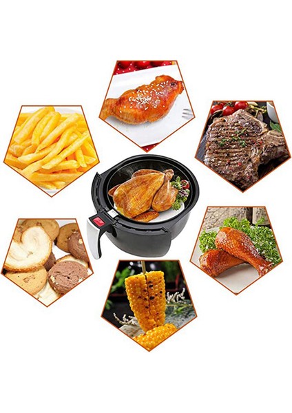 Hava Fritöz Parşömen Kağıt Gömlekleri (9x9 Inç) 400 Adet Büyük Uyumlu Xxl Philips, Nuwave Brio, Chefman Hava Fritöz Fırını (Yurt Dışından)