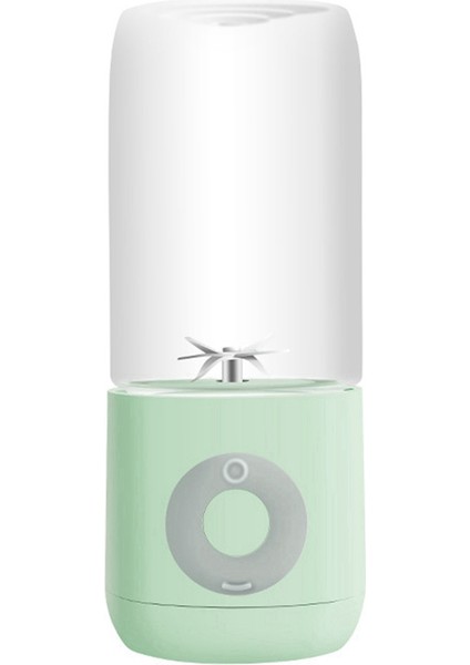Taşınabilir Blender, Meyve Sıkacağı Kablosuz Taşınabilir Buz Kırma Elektrikli Meyve Sıkacağı Bardağı, El Blenderi Spor (Yeşil) (Yurt Dışından)