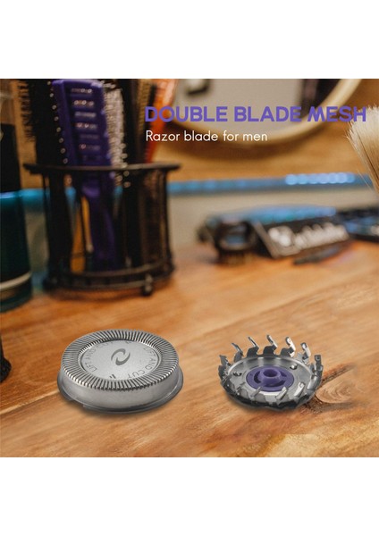 18 Adet Tıraş Makinesi Başlığı Yedek Tıraş Bıçağı Philips Için Hq3 Hq4 HQ55 HQ56 HQ6900 HQ6868 HQ5812 HQ6874 Erkekler Için Tıraş Bıçağı (Yurt Dışından)