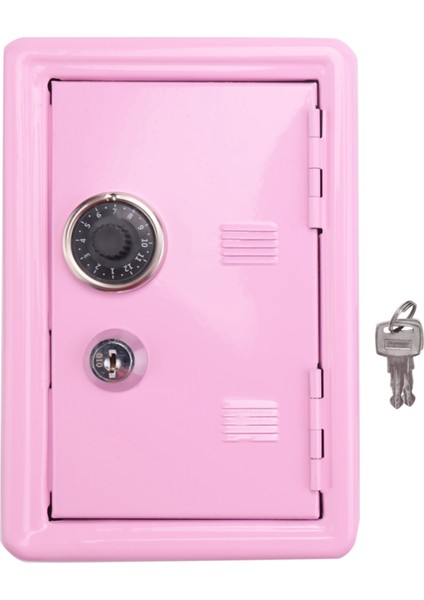 Çocuklar Para Bankaları, Mini Para Kutusu Hediye Güvenli Kasa Şifre Anahtarlı Metal Para Kutusu Depolama Yatak Odası Soyunma Ev Süsleme (Yurt Dışından)