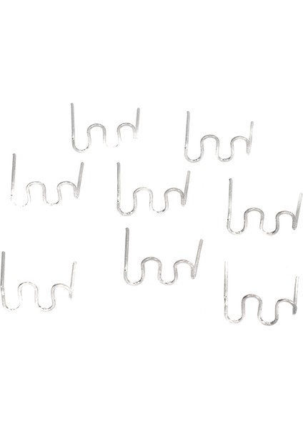 5000 Adet Sıcak Zımba Plastik Tamir Için Zımba Dalga Zımba Tampon Kaporta Onarımı 0.8mm S Dalga Zımba (Yurt Dışından) fırsatları