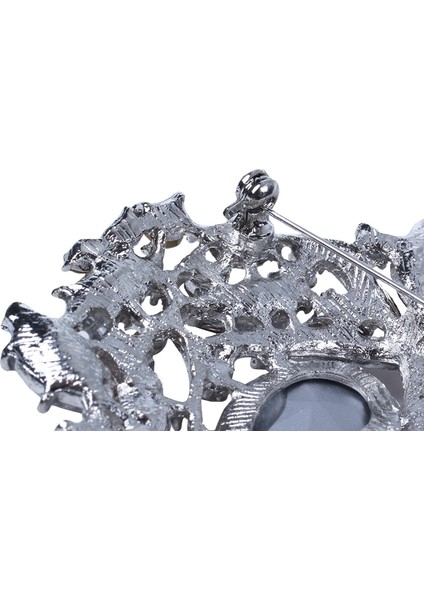 Kadınlar Için Su Damlası Rhinestone Kristal Broşlar Düğün Takı Pin Broşlar-Gümüş, Sarı (Yurt Dışından) fırsatları