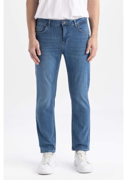 Sergio Regular Fit Normal Kalıp Normal Bel Boru Paça Jean Pantolon A0304Ax23Sp