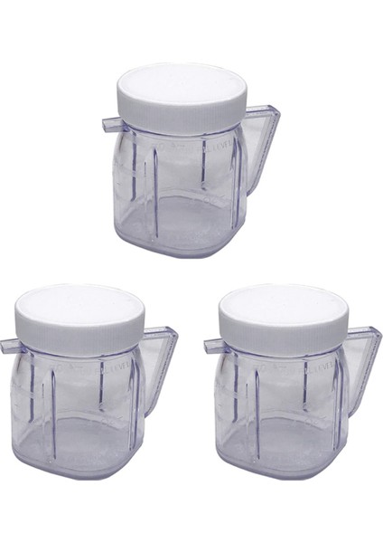 Oster Blender Yedek Parçaları Için, 4937 Mini Osterizer Blender Kavanoz Aksesuarı, Kapaklı Bardak Mini Plastik Kavanoz (3'lü Paket) (Yurt Dışından) indirimleri