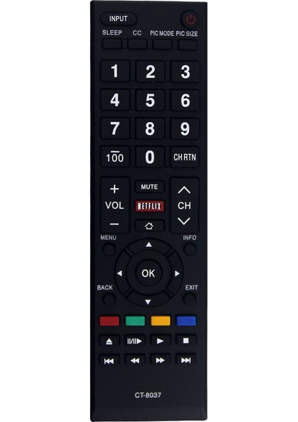 CT-8037 Uzaktan Kumanda Akıllı Hdtv Tv Için Değiştirin 40L3400 40L3400U 50L3400 50L3400U 58L5400 58L5400U 58L5400UC (Yurt Dışından)