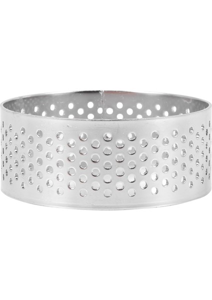 60 Paket 5 cm Paslanmaz Çelik Tart Halkası, Isıya Dayanıklı Delikli Kek Mus Halkası, Yuvarlak Halka Pişirme Çörek Araçları (Yurt Dışından) fırsatları