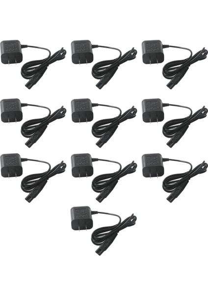 Tıraş Makinesi Için 10X 15 V Adaptör Şarj Cihazı HQ8505 6070 7310 6090 6071 9020 568 Abd Tak (Yurt Dışından)