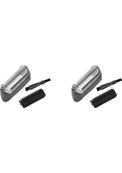 Braun 10B Cruzer Için 2x Folyo ve Kesici, 1000/2000 Serisi Tıraş Makinesi Kafa Seti Yedek Parça 180 190 1735 1775 5728 5729 (Yurt Dışından) indirimleri