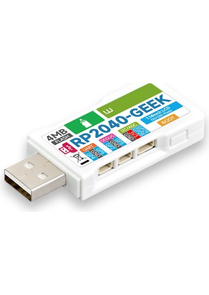 RP2040- Geliştirme Kartı RP2040 Mikrodenetleyici 1.14INCH 65K Renkli LCD USB Pico Için Hata Ayıklayıcı (Yurt Dışından)