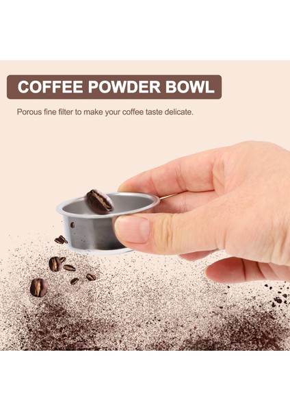 51MM 2/4 Bardak Filtre Yedek Filtre Sepeti Kahve Dipsiz Portafilter Espresso Makinesi Parçaları (Yurt Dışından)
