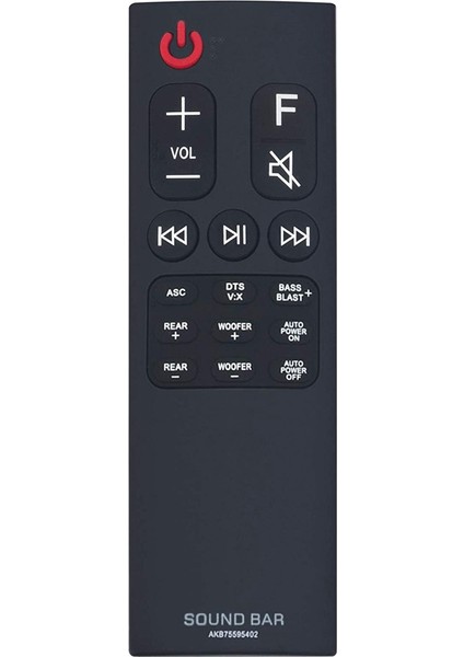 AKB75595402 Lg Ses Çubuğu Uzaktan Kumandası Için Uzaktan Kumandanın Değiştirilmesi AKB75595401 AKB75595402 (Yurt Dışından)